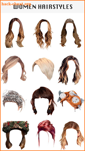 Women Hairstyles Camera screenshot