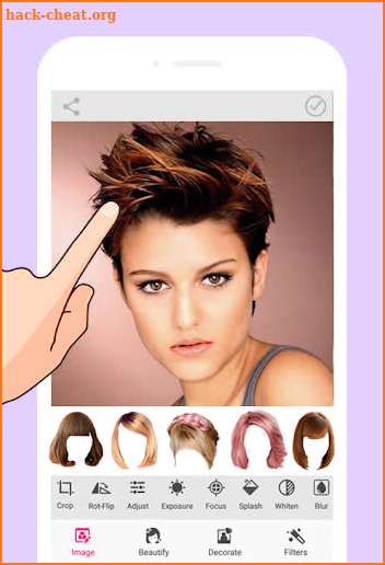 Women Short Hairstyles screenshot