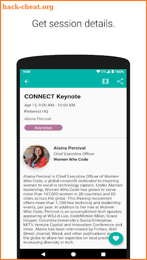 Women Who Code CONNECT screenshot