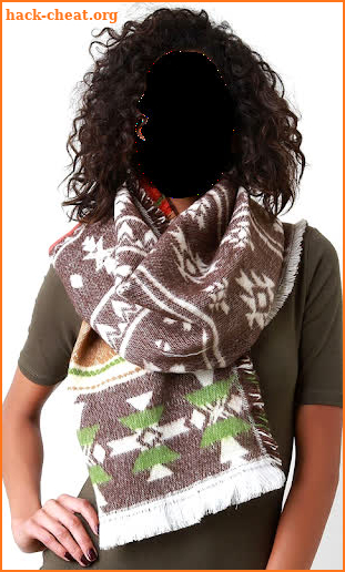 Women Winter Scarfs Photo Suit screenshot