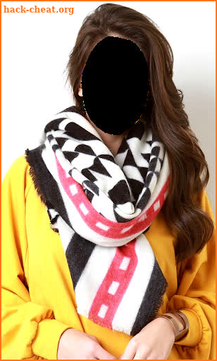 Women Winter Scarfs Photo Suit screenshot