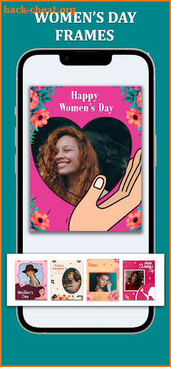 Women's Day Photo Frame Editor screenshot