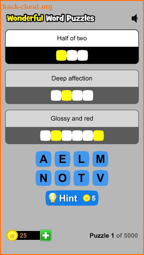 Wonderful Word Puzzles screenshot