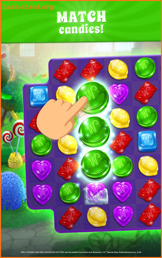 Wonka's World of Candy – Match 3 screenshot