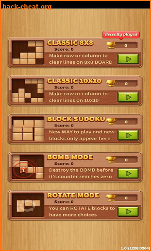 Wood Block Puzzle 2021 screenshot