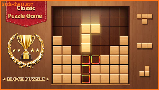 Wood Block Puzzle - Free Classic Brain Puzzle Game screenshot