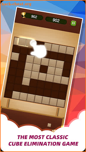 Wood Brick Crush - Classic Puzzle Game screenshot