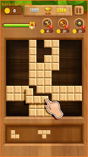 Wood Cube Puzzle screenshot