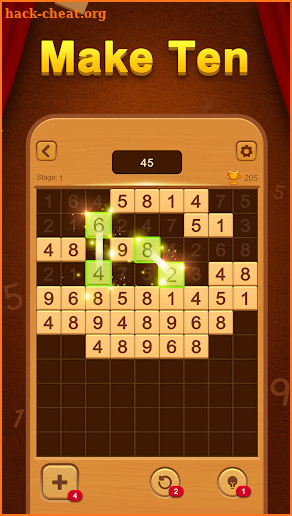 Wood Number - Match Ten Games screenshot