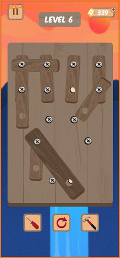 Wood Nuts: Screw Puzzle screenshot