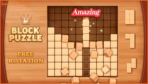 Wooden Block Crush- 3D Wood Puzzle screenshot