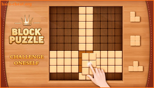 Wooden Block Crush- 3D Wood Puzzle screenshot