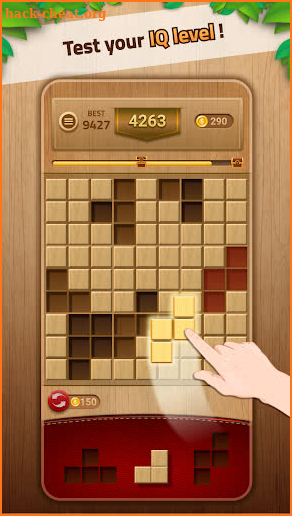 WoodPuz - Wood Block Puzzle screenshot