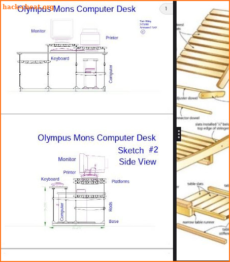 Woodworking Blueprint 1 screenshot