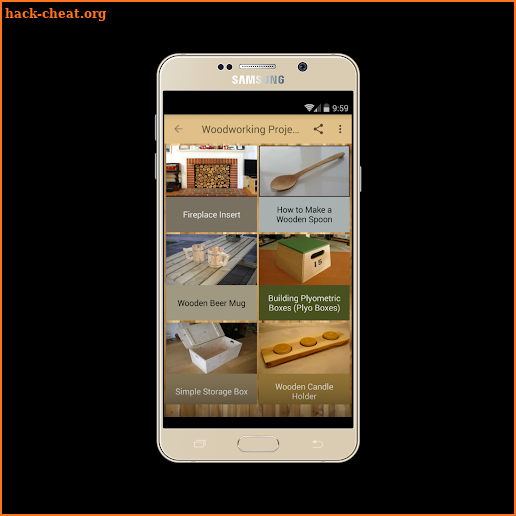 Woodworking Projects For Beginners screenshot
