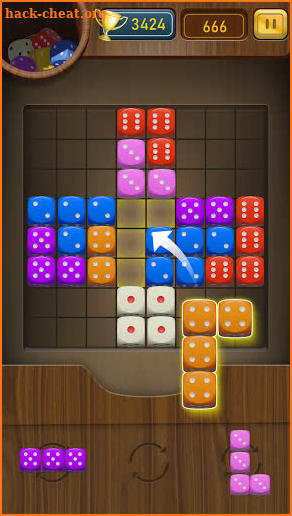 Woody Dice Block screenshot