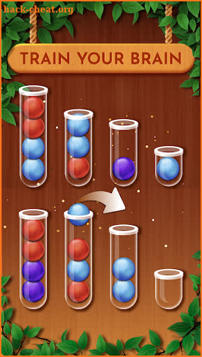 Woody Sort: Ball Sort Puzzle screenshot