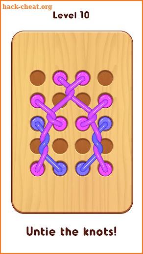 Woody Untangle Rope 3D Puzzle screenshot