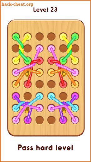 Woody Untangle Rope 3D Puzzle screenshot