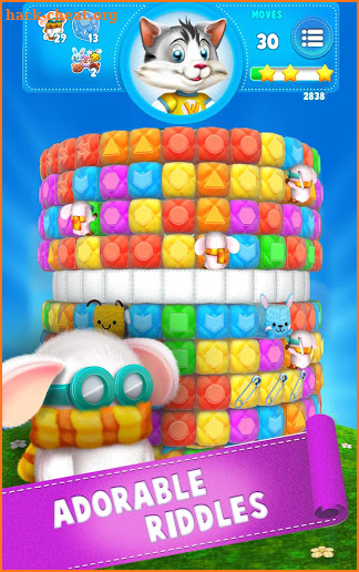 Wooly Blast: Awesome Spinning Match-3 Game screenshot