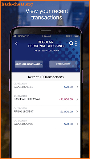 Woori America Bank Mobile screenshot