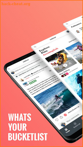 Woovly - The Bucket List App For Lifetime Goals screenshot