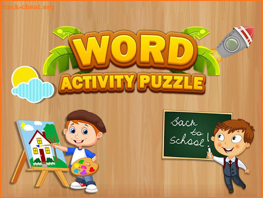 Word Activity Puzzle-Educational Learning for Kids screenshot