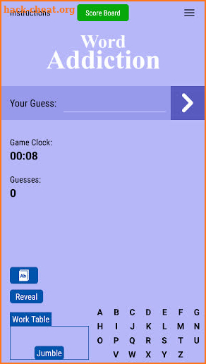 Word Addiction screenshot