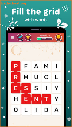 Word Catcher. Fillwords: find the words screenshot