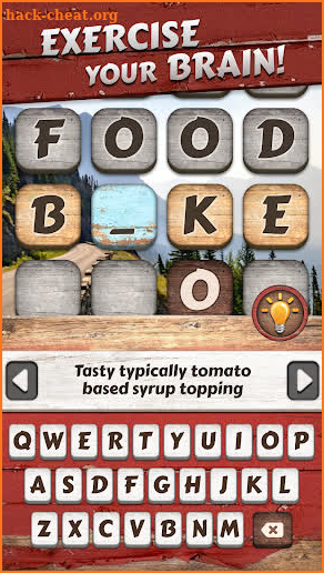 Word Chains: Rustic Wood screenshot