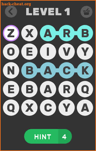 Word-chase screenshot