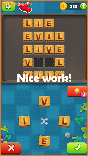 Word cheft connect - Crossword puzzle screenshot