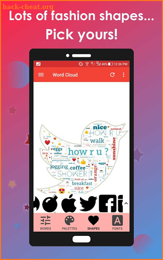 Word Cloud ☁ : Word Art and Collage Generator🌈 screenshot