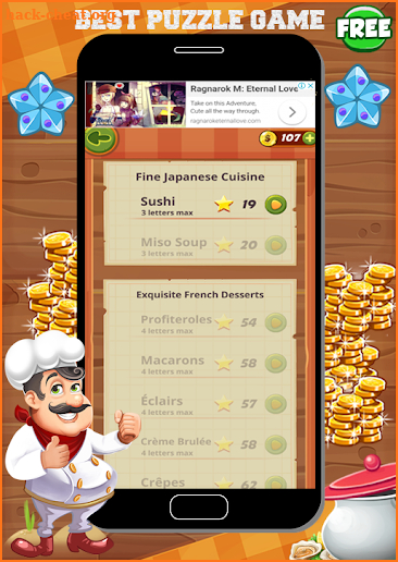 Word Cook - Puzzle Game screenshot