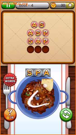 Word Cuisine - Fun Offline Cooking Frenzy screenshot