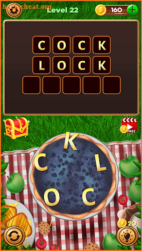 Word Evolution: Picnic (Free word puzzle games) screenshot