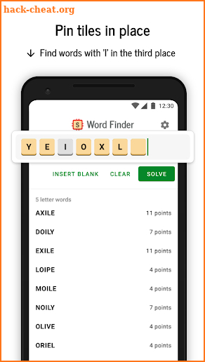 Word Finder - Anagram Solver screenshot