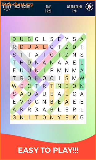 Word Finder - Free Search Word Puzzle screenshot