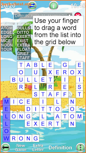 Word Fit Puzzle screenshot