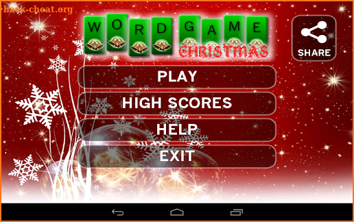 Word Game Christmas screenshot