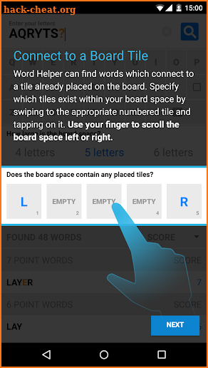 Word Helper for Scrabble screenshot