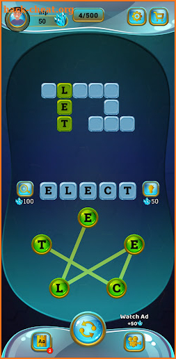 Word Hunter - Crossword Puzzle screenshot