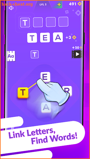 Word Hunter - Offline Word Link Game screenshot