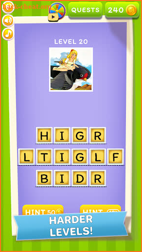 Word Jumble Pic screenshot