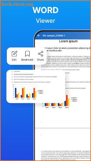 Word Office: Docx Reader, PDF screenshot