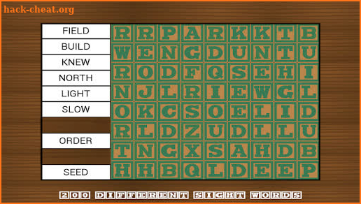 Word Owl's Word Search - Second Grade Sight Words screenshot