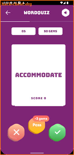 Word Quiz - Vocabulary check screenshot