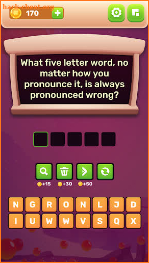 Word Riddles - Brain Sharpener screenshot