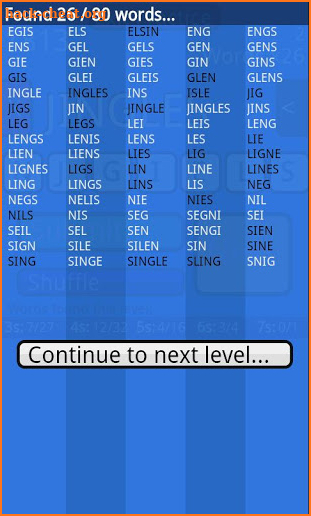 Word Run Pro screenshot