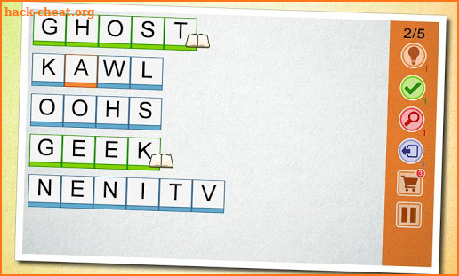 Word Scramble - Good Times screenshot